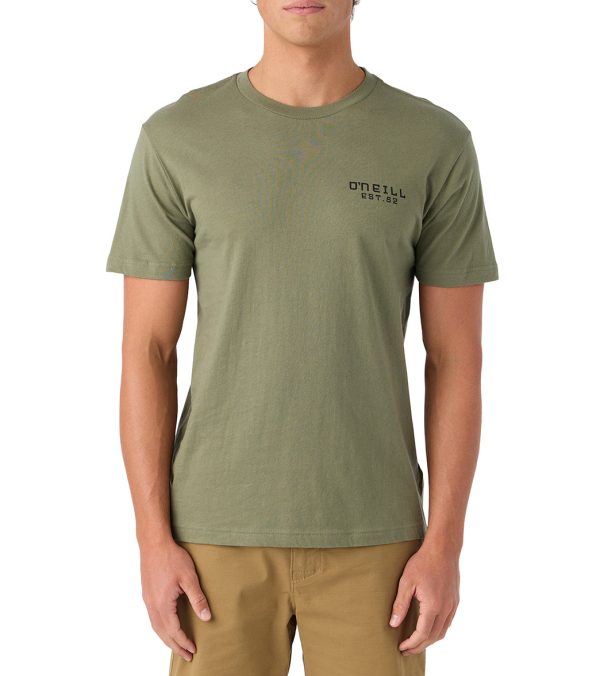 O Neill Men s Stacked Short Sleeve Tee Supply