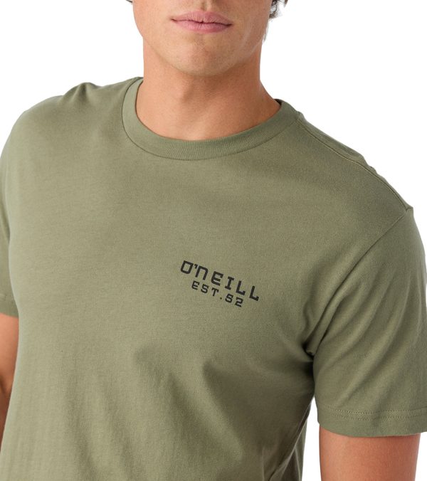 O Neill Men s Stacked Short Sleeve Tee Supply - Image 4