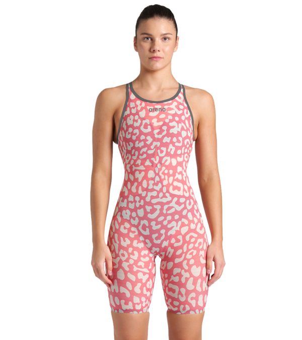 Arena Women s Powerskin Carbon Air2 SL Limited Edition Leopard Open Back Tech Suit Swimsuit on Sale