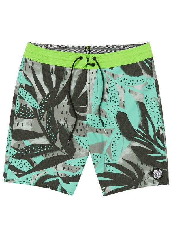 Volcom Men s 19  Waterside Floral Stoney Board Shorts Online Sale