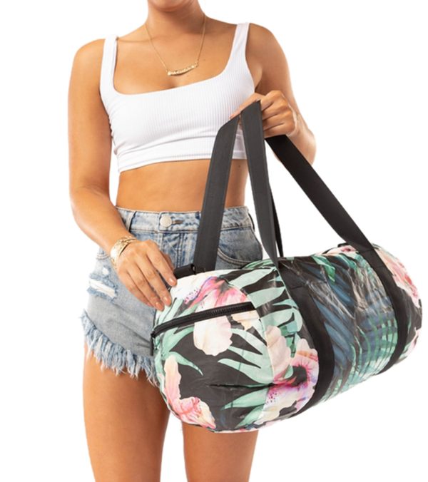 ALOHA Hibiscus Palm Duffle Bag Online now